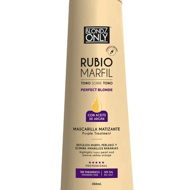 Set de Shampoo y Mascarilla Matizante Rubio Marfil - Img 123346780