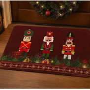 Alfombra para entrada de navidad Engomadas completamente Antideslizante 60cm x 40 cm - Img 58141427