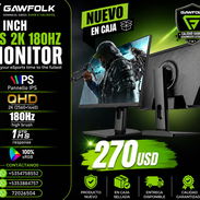 Monitor GAWFOLK 27" 2k 180hz nuevo en caja - Img 56208082