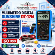 Multímetro Digital Sunshine DT-17N TRUE RMS Autorango – 60 USD - Img 57353975