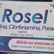 Antigripal Rosel, antiviral, antigripal contiene amantadina, clorfenamina, paracetamol - Img 44937214