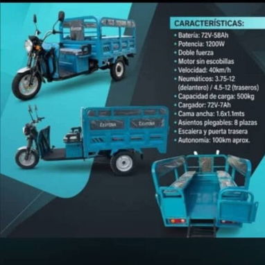 Triciclo Eléctrico Kitova - 2/2