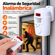🚨 Alarma Inalámbrica con Sensor de Movimiento + 2 Controles Remotos - Img 57950570