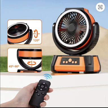 Ventilador recargable 20000 mha - 4/5