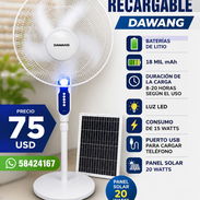 💢Ventiladores recargables con panel solar💢 - Img 56428938