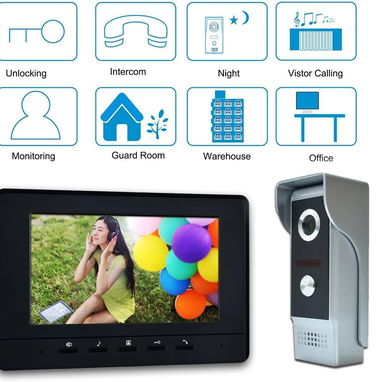 Sistema de Videoportero con Monitor LCD 7” y Cámara Exterior HD con Visión Nocturna - Img 123370441