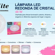 Lámpara LED 42W Redonda de Cristal - Img 57352416