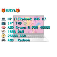 x LAPTOP 🎁NUEVA🎁📦CAJA, HP Elitebook 845 (30A63UCI), 14" FHD, AMD Ryzen 5 PRO 4650U, 16GB RAM, Radeon, 256GB, 10Horas - Img 56414630