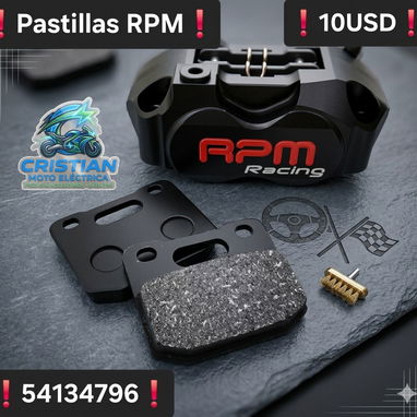 Piezas de moto , cargador 72v5a , puños qs , Timón robotico, pastillas RPM, etc - Img 123147212