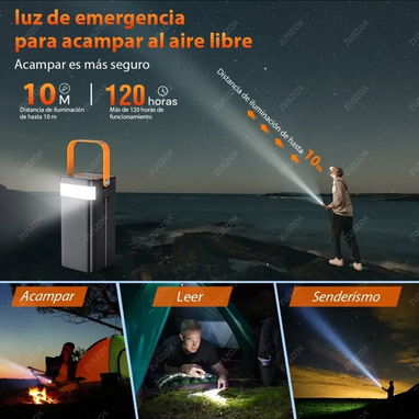 Cargador portátil de 80000 mAh para teléfono, ventilador, etc - 5/6