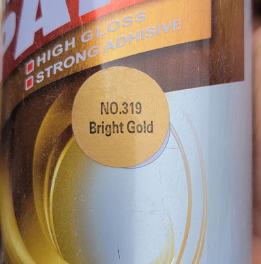 Spray premium color ORO (Dorado plateado) ver dentro un - Img 89902416
