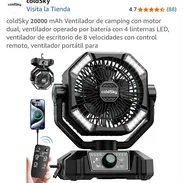 Ventilador Portátil ColdSky 20000mAh - Img 56607253