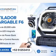 Ventilador recargable F6 20000mah - Img 56942590