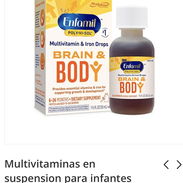 Multivitaminas en suspension para infantes Polivisol 27 usd - Img 54709210