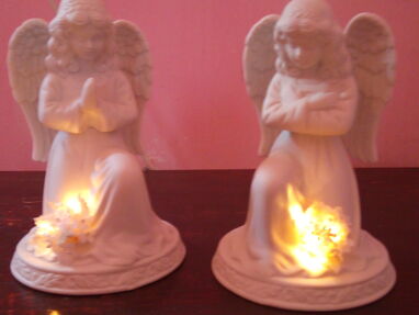 lámpara 25 w exterior/para apagone Lámpara Linterna Recargable/Angele orando de Porcelana con luces@ - Img 66325625