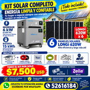 Kit solar con todo incluido - Img 57399346