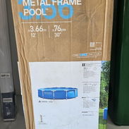 PISCINA INTEX Metal Frame Medidas: 3.66mX 0.76 Capacidad :6503 Accesorios: RECIRCULADOR Y FILTRO - Img 55258429