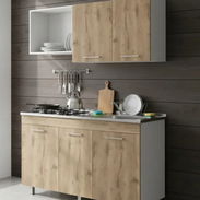 Cocina Integral. Incluye Ambos Muebles, Cocina Empotrada y Fregadero. Compra Presencial en Nuestra Tienda Municipio Cerr - Img 56258801
