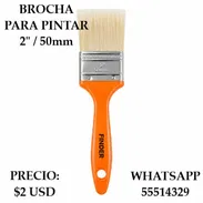 BROCHA PARA PINTAR 2" / 50mm, ENTREGA DE FACTURA, VARIEDAD DE ARTÍCULOS DE FERRETERÍA, ETC - Img 55457310