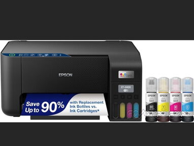 $300. Impresora Epson EcoTank ET-2400 Impresora Supertank inalámbrica a color todo en uno sin cartuchos con escaneo y - Img main-image-44929557