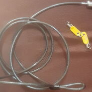 Cable candado para bicimoto de acero WhatsApp 52183157 - Img 45377878
