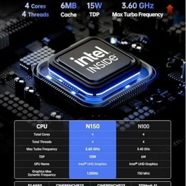 ☎️53544655 🛵 Entrega Gratis ⭐ Mini PC KAMRUI Essenx E1⭐ - Img 125389956