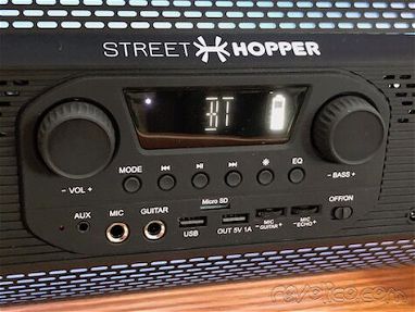 🔥BOCINA STREET HOPPER 5+ PLUS🔥 (BOCINA GRANDE 44cm) 🎶Se oye súper alto y con súper calidad.  ✅Micrófono inalámbrico p - Img 67022476