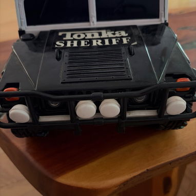 Juguete Carrito Tonka Hasbro Fun Rise Police Sheriff Hummer Original de 1999 en 10 USD - 5/7