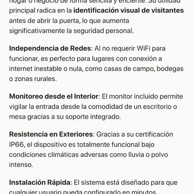 Timbre inteligente con pantalla - Img 123127195