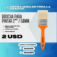 🎨 BROCHA PARA PINTAR 2'' / 50MM 🎨 💲 Precio: 2 USD - Img 55647148