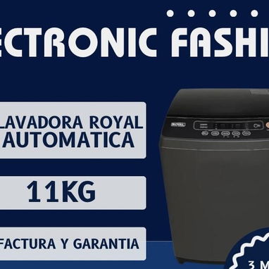 LAVADORAS ROYAL AUTOMÁTICAS Y SEMI AUTOMÁTICAS DE VARIOS KG NUEVAS EN CAJA - Img 118933270