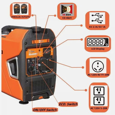 Generador Digital Inverte Sigma SG4000iS - Img 120792205