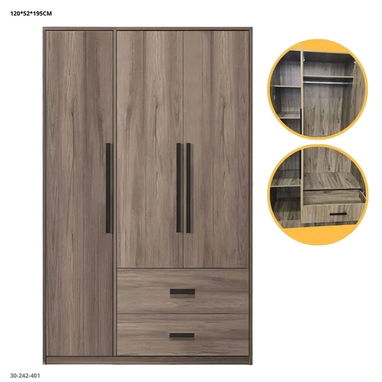 Closet 3 puertas 380 mensajería incluida en Varios lugares de La Habana - 2/3