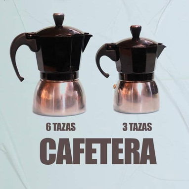 Cafeteras de 2, 3, 4, 6 y 9 tazas - Img 124147889