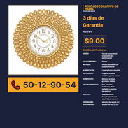 RELOJ DECORATIVO DE PARED VPT# -0052 - Img 56243433
