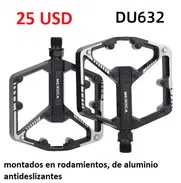 Pedales profesionales para bicicleta MTB, rodamientos autolubricados, materiala luminio - Img 49274740