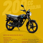 Moto de 200cc disponibles en plaza. 50km/L. motor 4 tiempos - Img 57585757