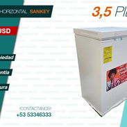 Nevera de 3,5 PIES (99 L) horizontal SANKEY. Producto con factura y garantía que usted estrena - Img 50479145