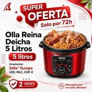 🍲 *Olla Reina Deicha 5 Litros* 🍲 💰 *Precio:* 65USD 🚚 Mensajería adicional ✅ *Nueva en caja* 📦 Capacidad: 5 l - Img 55538903