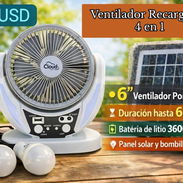 Ventiladores Recargables Variados - Img 56809294