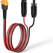 Cable solar xt60i y xt60 a MC4 originales marca ECOFLOW de 4 y 15 pies, pareja conectores MC4 - Img 56989775