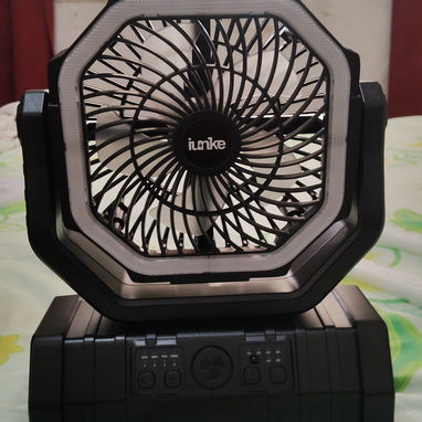 VENTILADORES MARCA IUNKE SOLAR RECARGABLES - 2/2