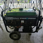 Planta eléctrica 4T de gasolina 110v y 220v 4850w viene con la intalacion para gas original - Img 58185234