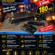 Sennheiser XSW 1-ME3-E UHF con Headset | OFERTA DE OTOÑO $180 - Img 57689285