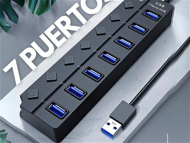 Regleta USB. Regleta 7 Puertos - Img main-image-45729384