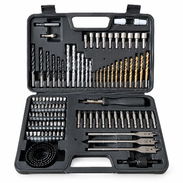 JUEGO DE BROCAS Y DESTORNILLADORES DE 111 PCS - Img 57810304
