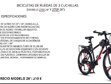 Bicicletas de distintos tipos - Img 65207058