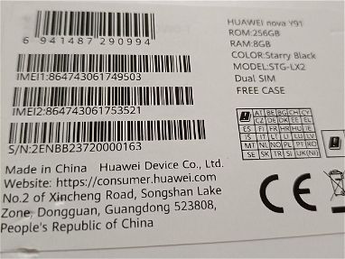 Vendo celular Huawei nova Y91 - Img 65296379