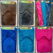 Set de 3 alfombra peluche para baño (Dth) - Img 56801221