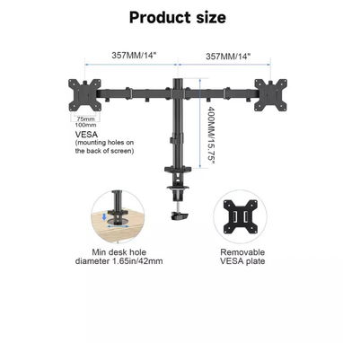 soporte doble monitor - Img 124269214